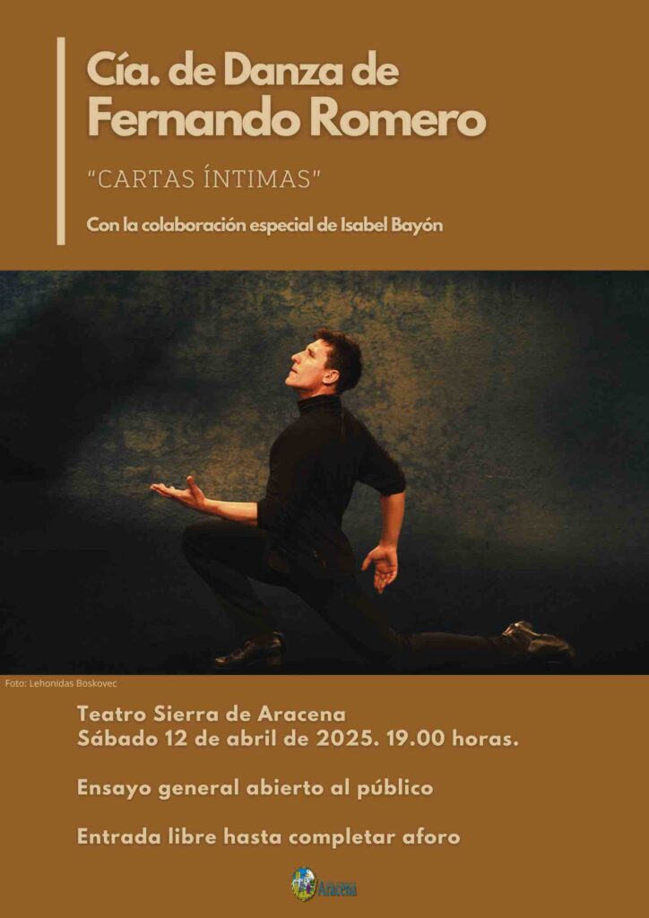 Cartel Fernando Romero en Aracena