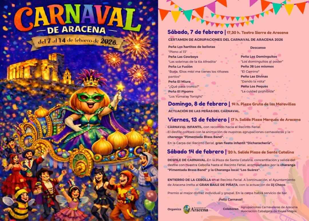 CARNAVAL DE ARACENA 2026