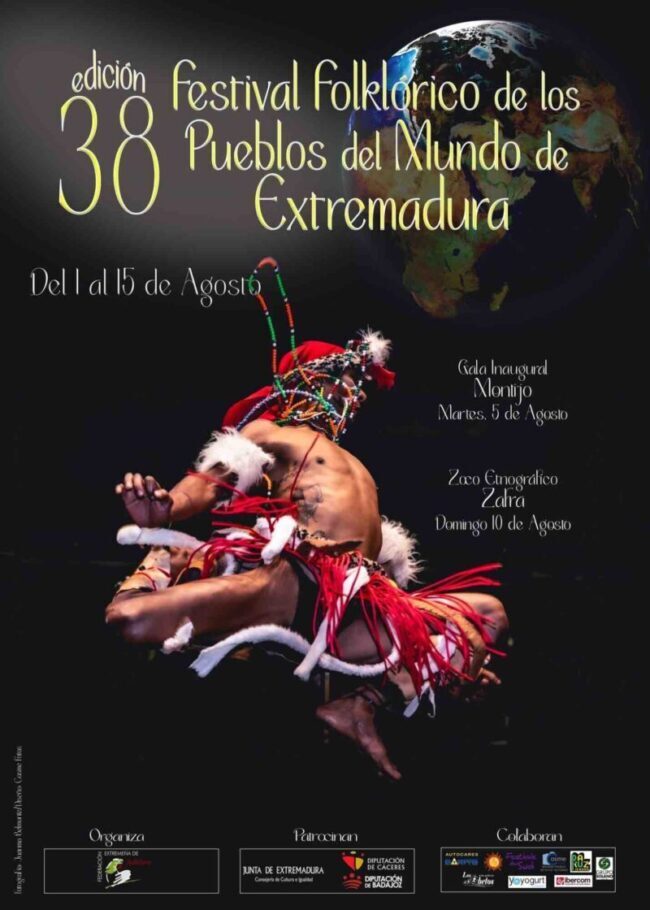 38 EDICIÓN DEL FESTIVAL  FOLKLÓRICO DE LOS PUEBLOS DEL MUNDO DE EXTREMADURA