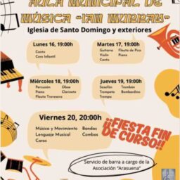 AUDICIONES Y FIESTA FIN DE CURSO DEL AULA DE MÚSICA IAN MURRAY 2025