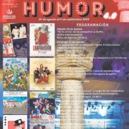 FESTIVAL DE TEATRO EN LA CALLE "LA PLAZA CON HUMOR 4.0" 2025