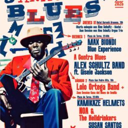 Aracena Blues 2025. Susan Santos, Noa & The Helldrinkers, Kamikaze Helmets, Lolo Ortega Band, Alex Schultz Band, A contra Blues, y Max Biondi Blue Experience