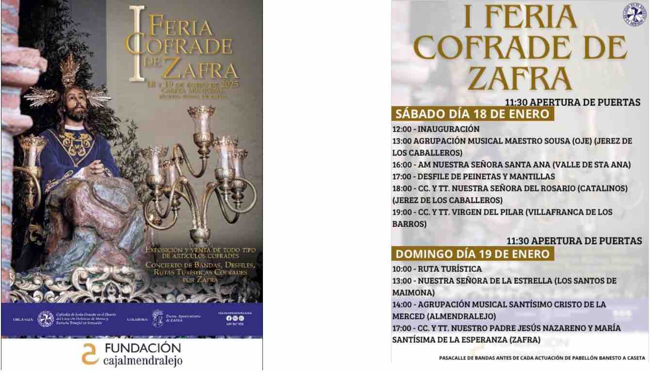 FERIA COFRADE DE ZAFRA 2025