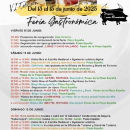 FERIA GASTRONÓMICA. SEGURA PARA COMÉRSELA 2025 (pinchar para ver programa)