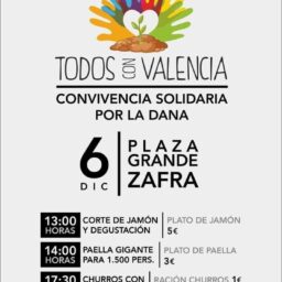 TODOS CON VALENCIA. CONVIVENCIA SOLIDARIA POR LA DANA